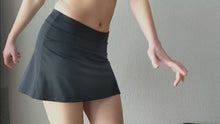 Load and play video in Gallery viewer, Swimwear Swim Skirt with Brief